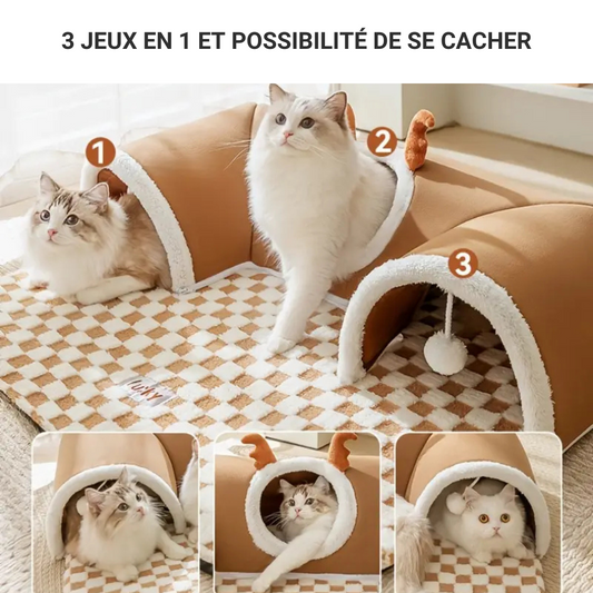 Jeu tunnel pour chat PetPlus™