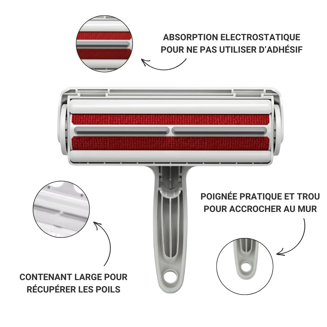 Rouleau ramasse-poils PetPlus™